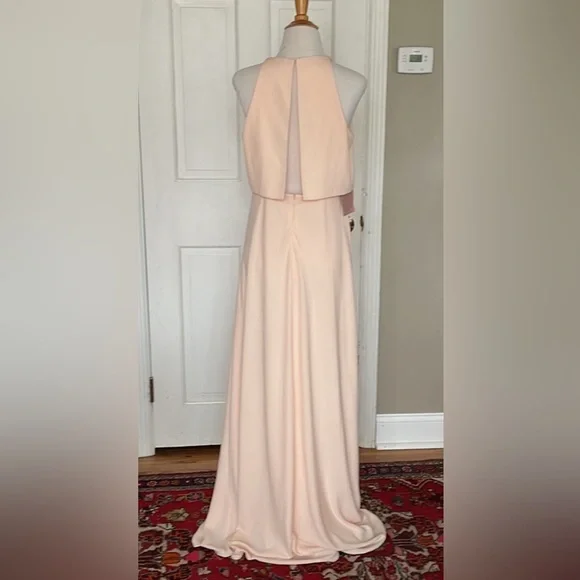 NEW BHLDN Jill Stuart Iva Crepe Maxi Dress